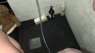 Arab elite saudi teen squirts tight pussy in shower wanna see her perfect body moan?