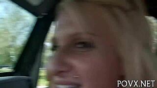 Destiny Jaymes teen takes rough pov cock sucking pussy pounding hard!