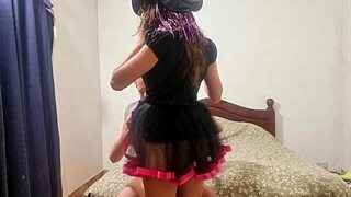 omg stepsis witch cosplay got me cumming in her mouth 👻💦😈