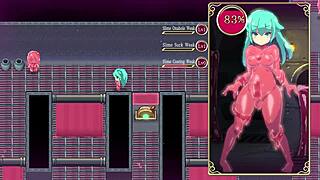 Mage Kanade's Futanari Dungeon Quest Turns Slime Wild with Lactating Milk and Handjob Twists