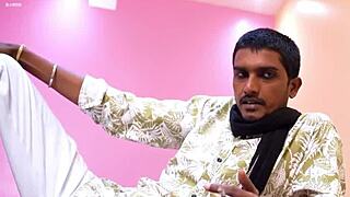 Desi schoolgirl rides naughty teacher's big cock doggystyle