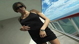 Fishnet Milf Mommy Fingers Wet Pussy and Asshole Bent Over Bed Before Deepthroat Doggystyle Pounding