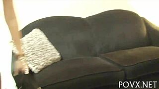 Destiny Jaymes teen takes rough pov cock sucking pussy pounding hard!