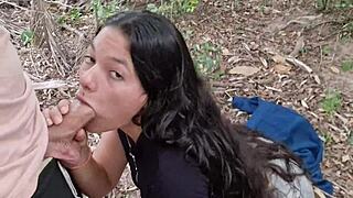 hey you ever seen a cute colombian cheerleader brunette get fucked outdoors by a foreign guy quickie style?