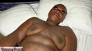 Damn, this chubby big ass ebony wife needs her fat pussy licked and fucked nonstop with toys.