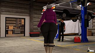 mrs keagan's big ass pounded for free car service before christmas