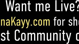 nina kayy's phat ass tempts deep dicking in her tight wet pussy from behind