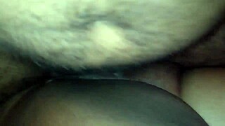 stepmom's huge ass bounces on stepson's dick till creampie overflow