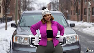 mrs keagan's big ass pounded for free car service before christmas