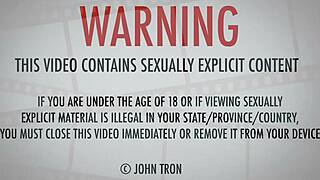 uhh this crazy thai babe with huge tits gets fucked doggy and creampied by johntronx