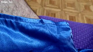 hairy amateur strokes cock as long-haired cfnm strips clothes and shows armpits