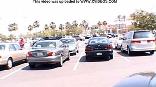 Hey this amateur blonde girl loves showing her perky tits around