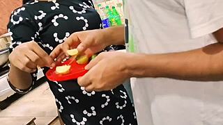 desi bhabhi hints at first time cravings as devar takes her roughly