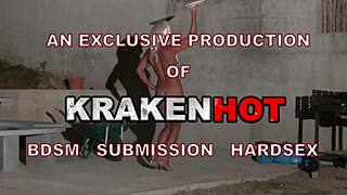 milf drops to knees for outdoor barbecue blowjob