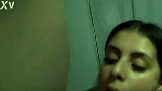 my girlfriend strips naked teases me then gives a hot blowjob