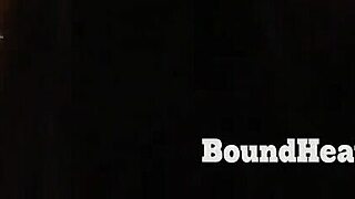 handcuffed blonde maid gets dominated fingered nude in czech bondage massage