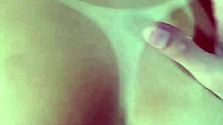 hubby plugs my ass while fucking pussy then fills it with cum 😈