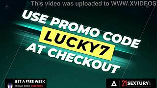 alyssa bounty craves her tight juicy pussy fucked hard by 21 sextury studs