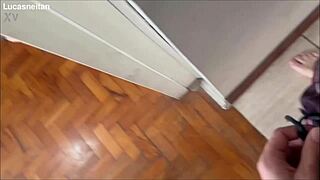 overwhelmed by lust as husband exploits masseuse client in wild romp