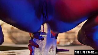 I Can't Stop Watching This Brunette Lesbian Devour Her Girlfriend's Wet Pussy