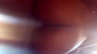 elle sits on huge black cock ass up high