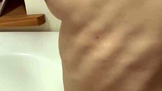 japanese wife's bath nipples harden under tongue and fingers!