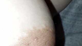 Flashing huge pregnant belly and bare tits in public tease