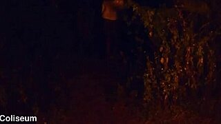 Big Booty Ebony Final Girl vs Masked Slasher