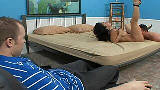 persia pele rides cock wildly as horny wife craving more