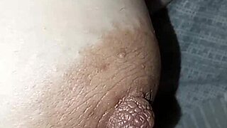 Flashing huge pregnant belly and bare tits in public tease