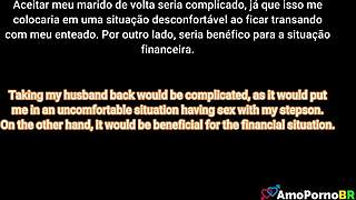 Stepson Fucks Busty Milf Mom Behind Husbands Back