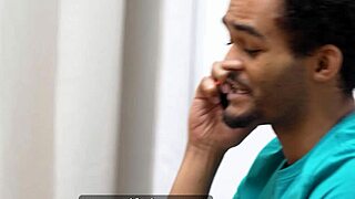 pregnant wife bangs stranger while hubby watches helplessly on sofa