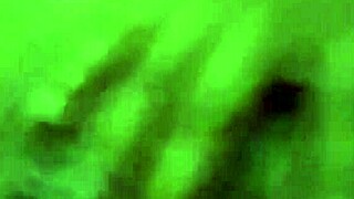 She spreads legs wide fingering wet pussy to intense solo masturbation climax