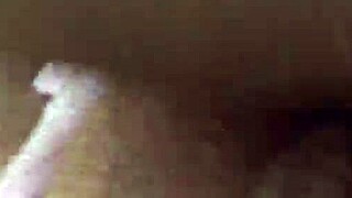 huge ass bbw granny flashes plump pussy in shorts then takes black creampie