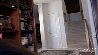 Aunt Judys 48-Year-Old Texas Redhead Natasha Sucks Cock VPOV