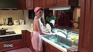 i crave that steamy japanese housewife's deep blowjob turning into my pov hardcore fuck