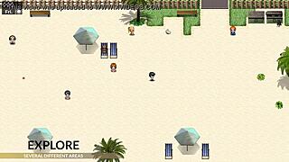 black dude steals massive titted girlfriend in interracial cuckold rpg game cheating paradise trailer!!