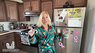 step mother in law massage turns into shiny cock creampie taboo