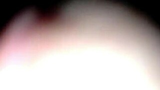 his dick too long for her? watch this amateur teen struggle with that massive creampie load