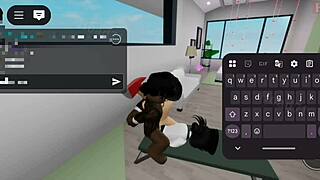 uhh busty goth dragged me into hot threesome at parents house