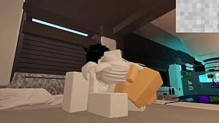 she ends up getting fucked hard by a random dude right in roblox part 02
