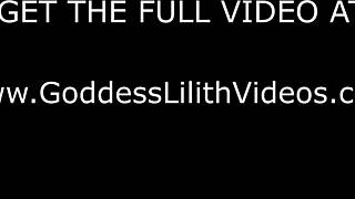 sexy nylons tease locked cock with humiliating foot domination pov