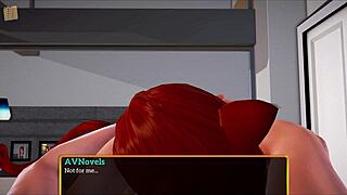 Redhead with Small Tits Rides Monster Cock Wildly?