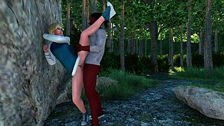 lost hiking teen 19yo gets fucked by black guy cums and squirts 😩🔥