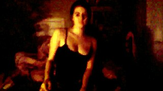 cute beautiful white girl slurps massive throbbing cock deep