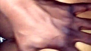 Bald Fat Booty Teen Runs from That Massive Curvy Ebony Dick