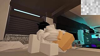 she ends up getting fucked hard by a random dude right in roblox part 02