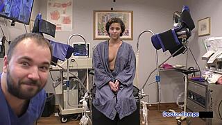 dr tampa questions rebel wyatt's healthcare in backstage humiliation with glasses and gloves