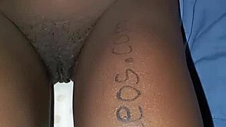 Ebony Shaved Verification Clip