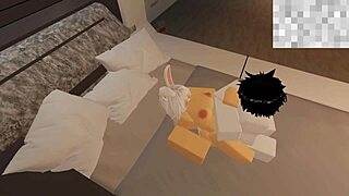 she ends up getting fucked hard by a random dude right in roblox part 02